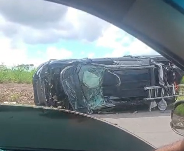 Acidente deixou três feridos em Maceió